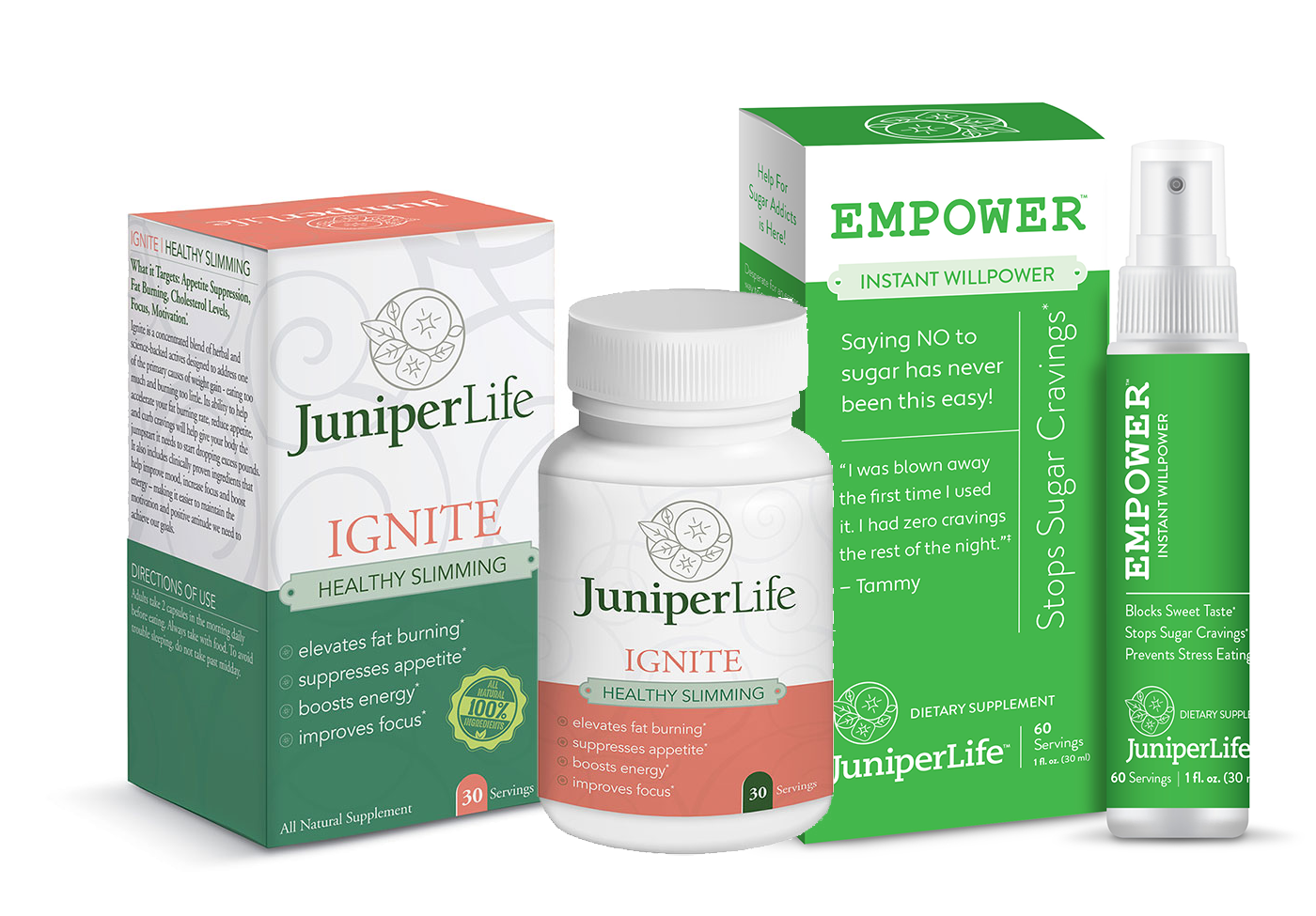 Sugar Killer Combo w/ Low Carb Diet Support:  Empower & IGNITE